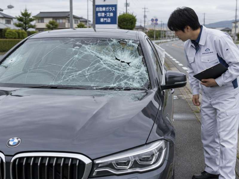 車のエアコンの異臭に鼻を押さえるドライバー